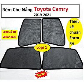 Rèm Che Nắng Toyota Camry 2022-2019 Load Ô Tô Nam Châm Hít