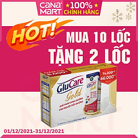 Thùng sữa nước pha sẵn Nutricare GLUCARE Gold dinh dưỡng cho người tiểu