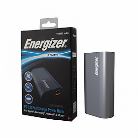 Sạc dự phòng Energizer 10,000mAh /3.7V Li -Ion - UE10028PQGY - Hàng Chính Hãng