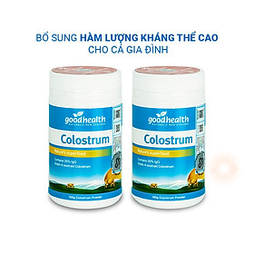 Combo 2 hộp Sữa non Goodhealth Colostrum 100g-Tăng cường sức đề kháng