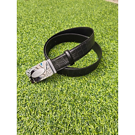 Ciartuar Thắt Lưng Nam BH1498 Da Bò Dập Vân Da Cá Sấu Khóa Bấm Hợp Kim Sang Trọng & Bền Bỉ Quà Tặng Ý Nghĩa