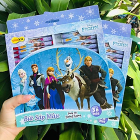 HỘP MÀU ELSA CHO BÉ- 36sp- tô màu ELSA- Ảnh Thật