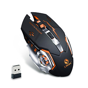 Mua Chuột không dây wireless pin sạc LIMEIDE X1 led đa màu - phiên bản slient không âm thanh khi click (HÀNG NHÂP KHẨU)