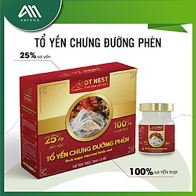 Tổ yến chưng đường phèn Lốc 6 hũ 70ml