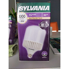 Mua BÓNG ĐÈN LED BULB TRỤ SYLVANIA ĐẾ NHÔM NGUYÊN KHỐI E27 30W ÁNH SÁNG TRUNG TÍNH 4000K -  HÀNG CHÍNH HÃNG  - TIẾT KIỆM ĐIỆN NĂNG