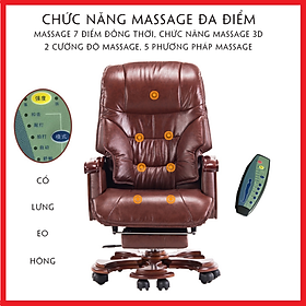 Mua { SIÊU VIP } Ghế Xoay Văn Phòng Cao Cấp  Ghế Gám Đốc Da Nhập Khẩu Ghế Chủ Tịch Vẫn Gỗ Óc Chó Trẻ Trung Sang Trọng