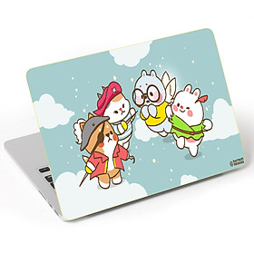 Mua Miếng Dán Trang Trí Mặt Ngoài + Lót Tay Laptop Hoạt Hình LTHH - 688