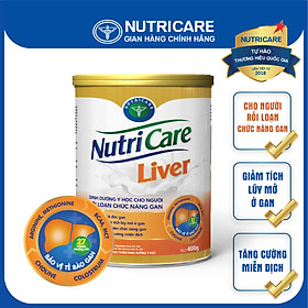 Sữa bột Nutricare Liver cho người rối loạn chức năng gan 400g