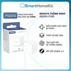 Mua  Quốc Tế  Cảm biến ngữ cảnh thông minh hình khối Aqara Cube MFKZQ01LM - kết nối Zigbee - Hàng Chính Hãng