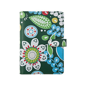 A6 Notebook Budget Binder Diary Agenda PU Leather Loose-Leaf Folder Planner Travel Journal Diary 80 Sheet Gift for