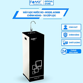 Mua Máy Lọc Nước RO 10 Cấp Lọc Famy Model AO88B - Hàng Chính Hãng Cao Cấp - An Toàn Và Tốt Cho Sức Khoẻ
