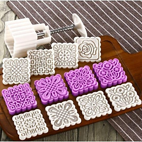 Mua Khuôn bánh trung thu lò xo 8 mặt 100g (MS 229)