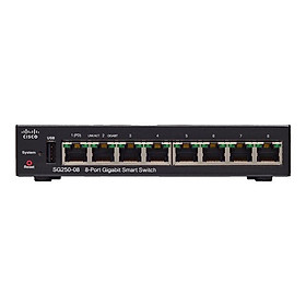 Mua Thiết bị chia mạng Switch Cisco SG250-08HP-K9-EU - Hàng Nhập Khẩu