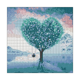 DIY 5D Diamond Painting Kit 12*16 Inch/30 * 40cm DIY Full Drill Diamond Painting Colorful Pattern Resin Rhinestone