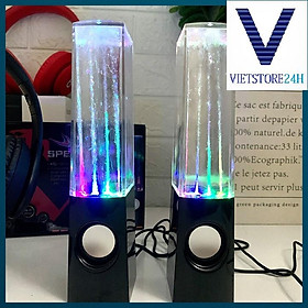 Mua Loa Vi Tính Nghe Nhạc Phun Nước 3D ( Màu Ngẫu Nhiên)