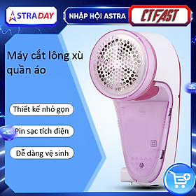 Mua Máy cắt lông xù và hút bụi quần áo CTFAST-LK618 thiết kế nhỏ gọn  pin sạc tích điện  tặng kèm lưỡi dao thay thế