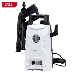 [TẶNG Ổ CẮM ĐIỆN + MIẾNG RỬA XE] Máy Xịt Rửa Mini Động Cơ Lõi Đồng Deli Cao Áp Chính Hãng 1 đổi 1 Bảo Hành 36 Tháng Rửa Xe Tưới Cây Vệ Sinh Nhà Cửa