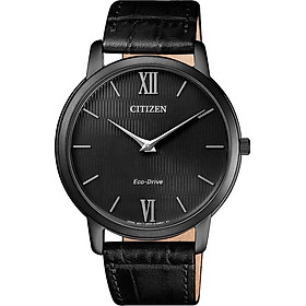 Đồng Hồ Nam Dây Da Siêu Mỏng Citizen AR1135-10E - Đen