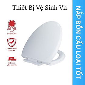 Mua Nắp ngồi rơi êm cao cấp thay thế cho các loại bồn cầu INAX thân dài 504-702-700-710-808-900