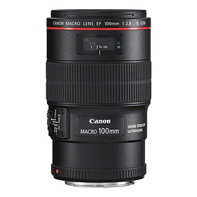Lens Canon EF 100/2.8L Macro IS USM - Hàng Chính Hãng