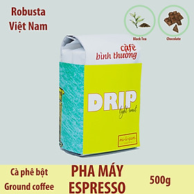 Cà Phê Robusta Pha Espresso / Cà Phê Bột - 500g | mi-li-gam roastery #miligam cà phê rang xay pha máy espresso, pha máy văn phòng