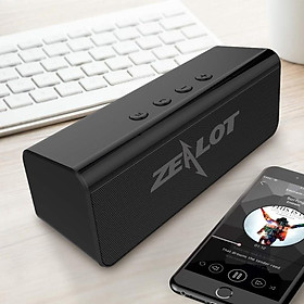 Loa bluetooth Zealot không dây nghe nhạc cực hay, âm thanh chất lượng cao, thẻ nhớ, USB - Hàng chính hãng