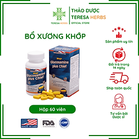 Hình ảnh Viên Uống Glucosamine Plus Chief Giúp Bổ Xương Khớp Và Phòng Loãng Xương Hộp 60 Viên