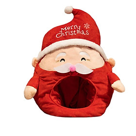 Christmas Hat Unisex Festive Christmas Funny Soft Santa Hat Adults 54cmx33cm