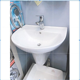 Mua Lavabo treo tường công nghệ tráng men nano cao cấp