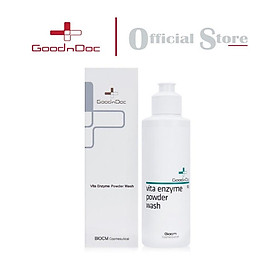 Bột Rửa Mặt Enzyme - Vita Enzyme Powder Wash GoodnDoc 90gram