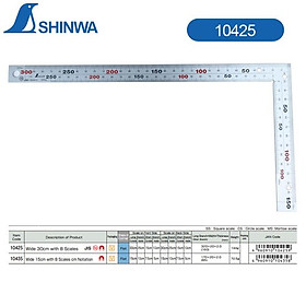 THƯỚC KE VUÔNG SHINWA 10425