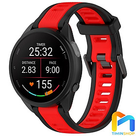 Dây đồng hồ cho Garmin Forerunner 570/ 165/ 265/ 265S/ 255/ 255S/ 245/ 645/ Vivoactive 6/ 5/ 4/ 3/ 2S/ 3S/ 4S/ Venu 3/ 2/ 2S (D165)