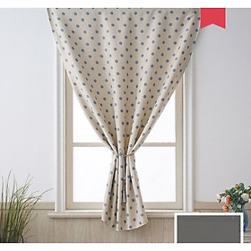 Mua Rèm dán tường chấm bi đơn giản (không cần thanh treo)