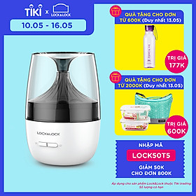 Máy Khuếch Tán Tinh Dầu Lock&Lock ENH221CLR - Trắng Phối Đen - Hàng chính hãng