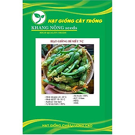 Hạt giống bí siêu nụ  KNS334 - Gói 10 hạt