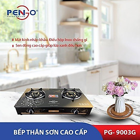 Mua Bếp ga đôi mặt kính Pengo PG-9003G( Hàng chính hãng)