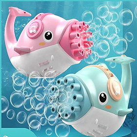 Đồ Chơi Ban Bong Bóng Hình Cá Voi 10 Nòng Kèm Lọ Xà Phòng