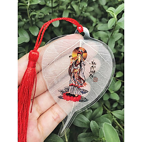 Mua Lá Bồ Đề - Hình Bồ Tát (Vạn Sự Bình An)