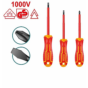 BỘ 3 TUA VÍT CÁCH ĐIỆN TOTAL THTIS036 - HÀNG CHÍNH HÃNG