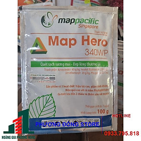 Thuốc trừ bệnh Map Hero 340WP- gói 20g, gói 30g, gói 100g