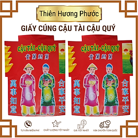 Mua vàng mã giấy cúng cậu tài cậu quý loại đẹp