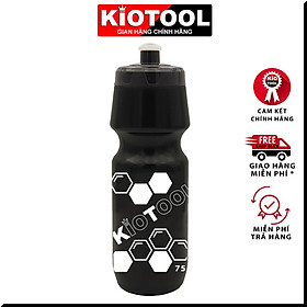 Bình nước xe đạp Kiotool 750 ml nhựa