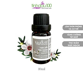 Tinh dầu trà trắng nguyên chất White Tea Essential Oil xông thơm phòng