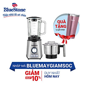 Máy xay sinh tố BlueStone BLB-5339 (1,5L - 800W - Cối thủy tinh) - Hàng Chính Hãng
