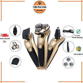 Máy Cạo Râu 3in1 Tỉa Lông Mũi Cạo Râu Cắt Tóc Mai Đa Chức Năng