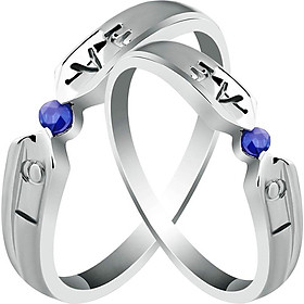 Nhẫn Đôi Bạc Hiểu Minh NC279