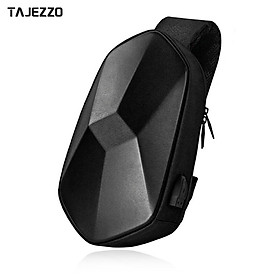 Túi đeo chéo trước ngực XIAOMI YOUPIN Beaborn Tajezzo polyhedron chống thấm nước phong cách thể thao có cổng sạc USB-Hàng chính hãng