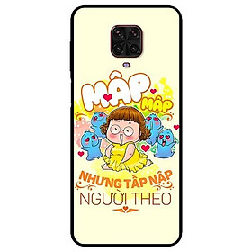 Ốp lưng dành cho Xiaomi Mi Redmi Note 9s - Note 9 Pro - Note 9 Pro Max - mẫu Mập Tấp Người Theo Girl