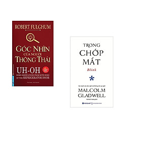 Combo 2 cuốn sách: Góc Nhìn Của Người Thông Thái + Trong chớp mắt