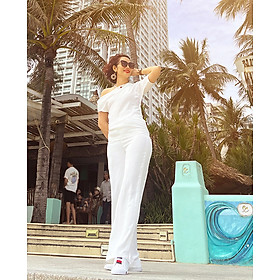 Áo Lệch Vai Traứng Bạch Ảnh Top165 Thời trang Hity